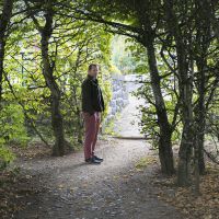 Portrait de l architecte Pierre-Louis Ricard, Caue63 pour le projet culture bains 2 au Mont Dore